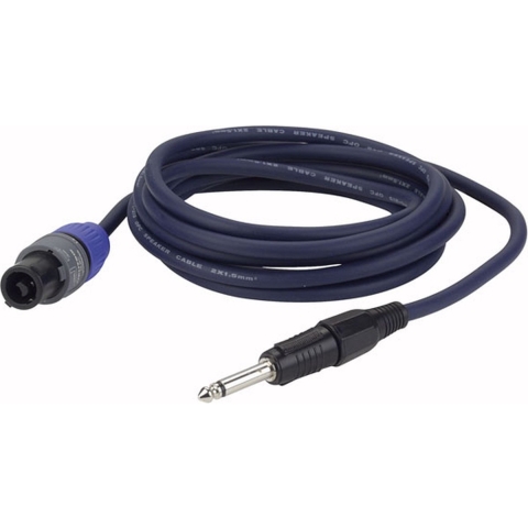 DAP Audio FS163 speakon male - jack mono 2x1,5mm2 luidsprekerkabel 3 meter