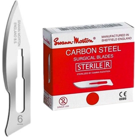 Swann-Morton Mesjes Steriel - 100st 6