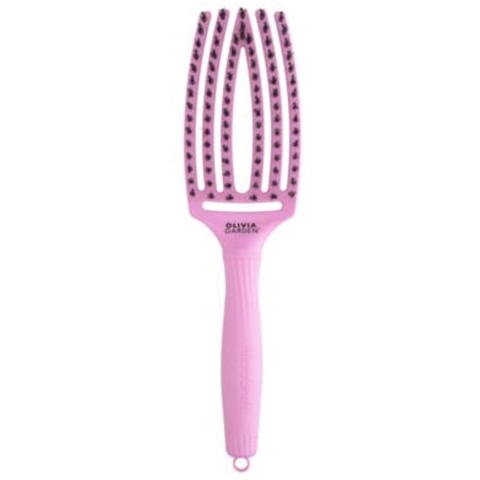 Olivia Garden Fingerbrush Boar&Nylon Think Pink 2025 Pink Tokyo