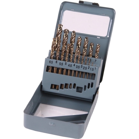 HSS metaalborenset kobalt split point 19 delig