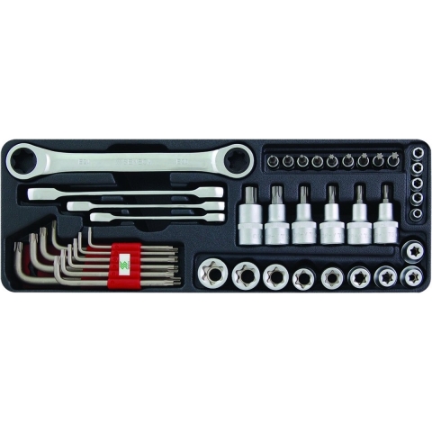 Torx assortimentset 43 dlg
