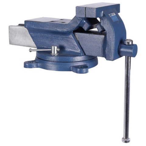 Bankschroef draaibaar 125mm