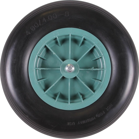 Los massief wiel voor kruiwagen 400 x 100mm