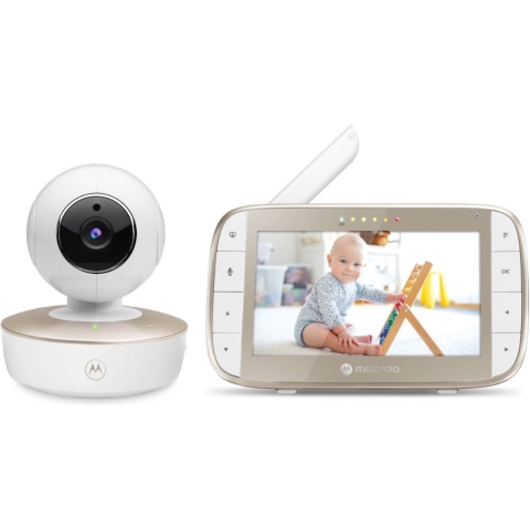 Motorola VM50G EU - Babyfoon met camera en kleurendisplay - Goud