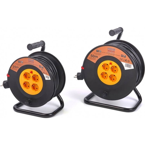 Kabelhaspel 25 meter 3 x 1,5 mm
