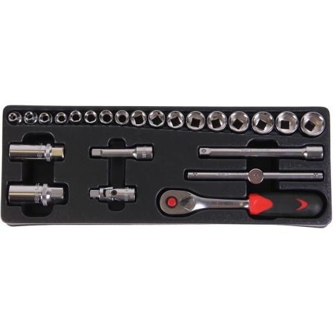 Doppendoos 3/8"24 delig