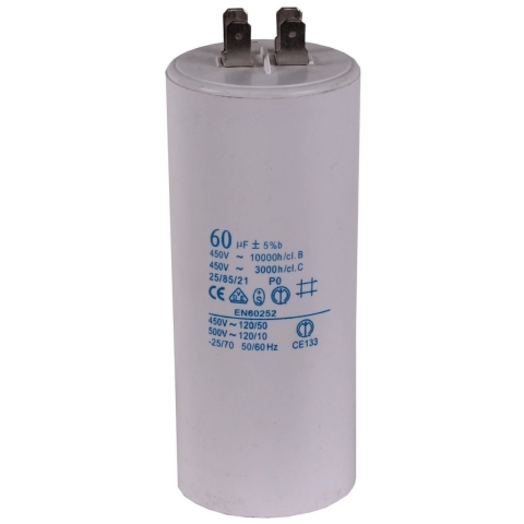 Universele aanloop condensator 25 uf