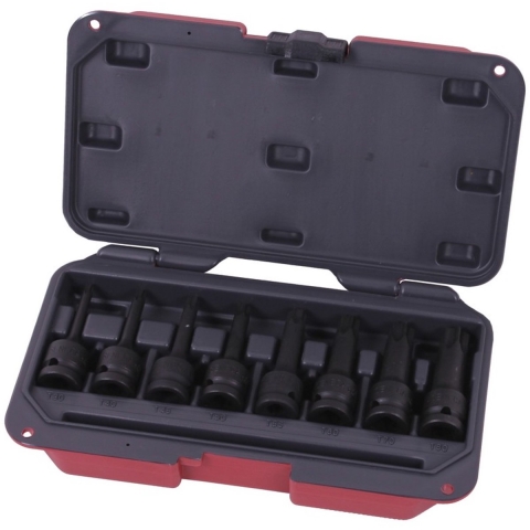 Impact doppenset torx 1/2"