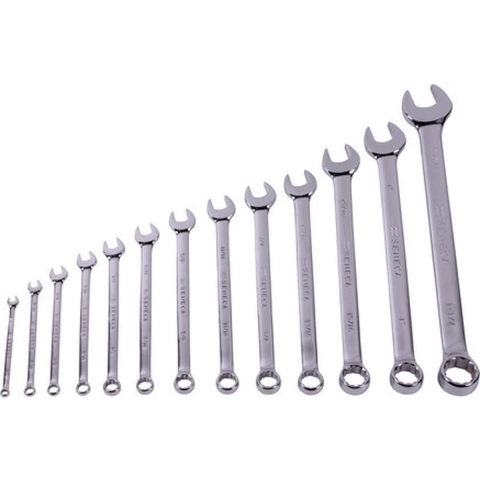 Steek/ringsleutel extra lang 7/8"professioneel