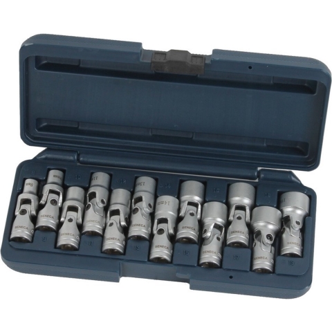 Kniedoppenset 3/8"12 delig