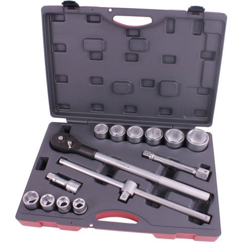 Doppendoos 3/4"14 delig professioneel