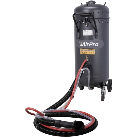 AIRPRO zandstraalketel met afzuiging