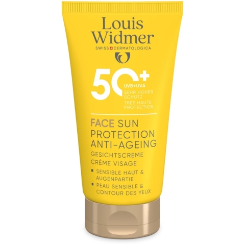 Louis Widmer Sun Protection Face Factor 50+ (met Parfum) | 50 ml