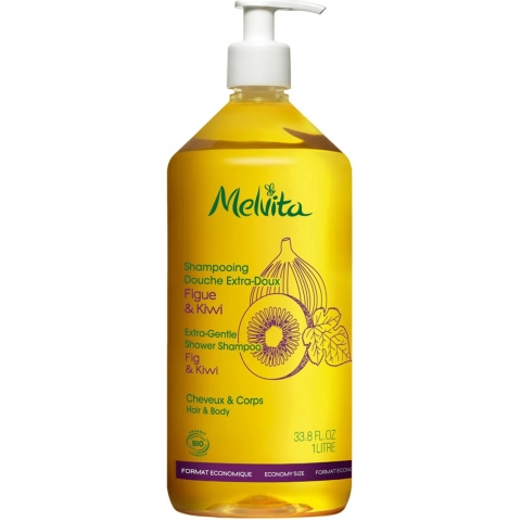 Melvita Extra Zachte Shampoo Vijg&Kiwi | 1 l