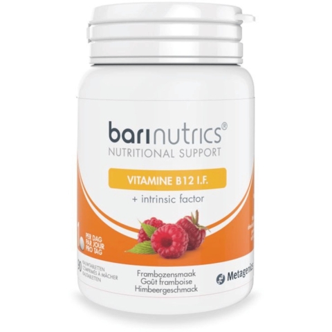 BariNutrics Vitamine B12 I.F. + Intrinsic Factor | 90 kauwtabletten