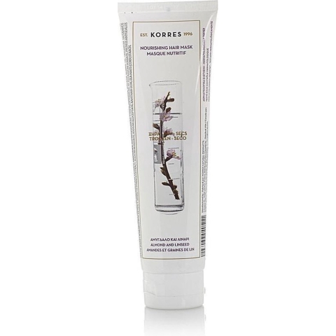 Korres Voedend Haarmasker Amandel en Lijnzaad | 125 ml