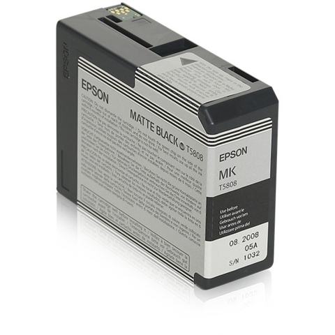 EPSON T5808 inktcartridge matzwart 80ml