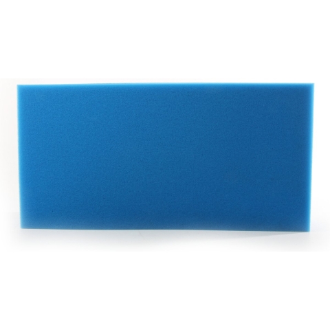 MaJa Koi Filterschuim 100x50x3 cm fijn - blauw
