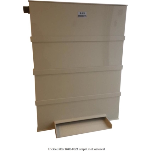 K&D Trickle filter staple wit + waterval