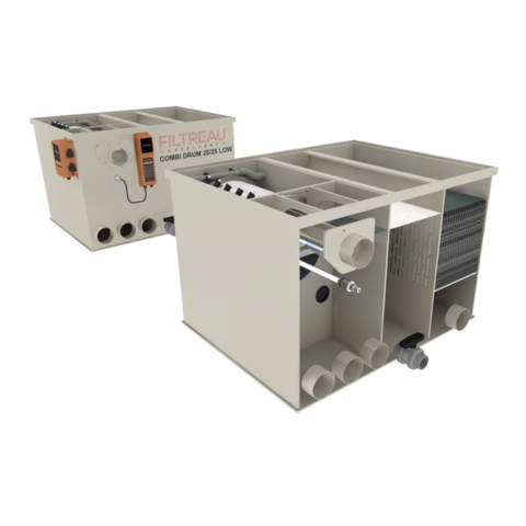 Filtreau WMC Combi Drum 20/25 Low trommelfilter