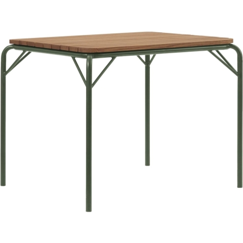 Normann Copenhagen Vig Wood Tuintafel 90x80 Donkergroen