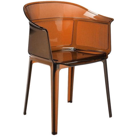 Kartell Papyrus Stoel Amber