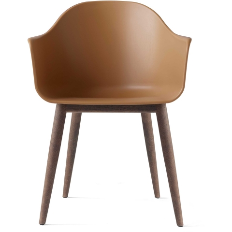 Audo Copenhagen Harbour Eetkamerstoel Donker Eiken Khaki