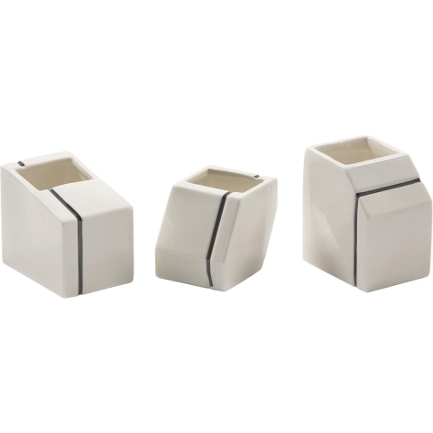 Serax Silos Mini Vaas Set Van 3 White