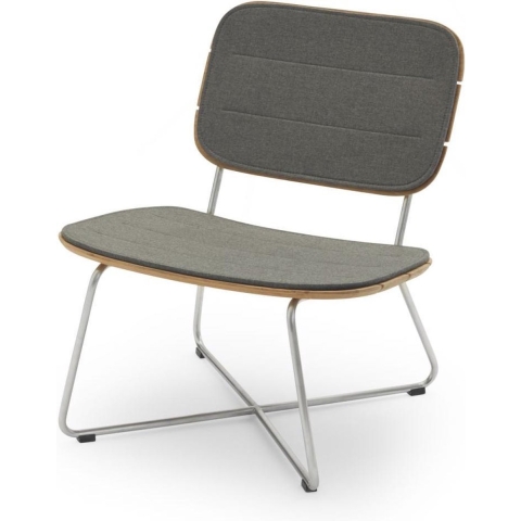 Fritz Hansen Zitkussen Voor Lilium Fauteuil Charcoal
