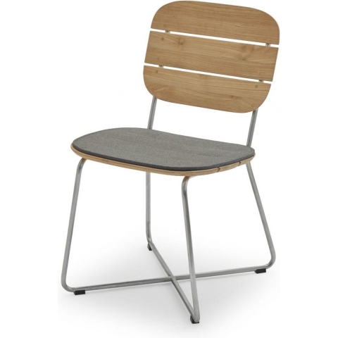 Fritz Hansen Zitkussen Voor Lilium Tuinstoel Charcoal