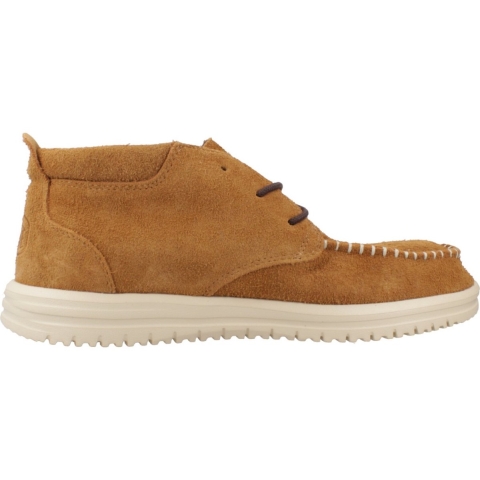 HEYDUDE Boots Heren Wally NXT Mid Cognac  Suède