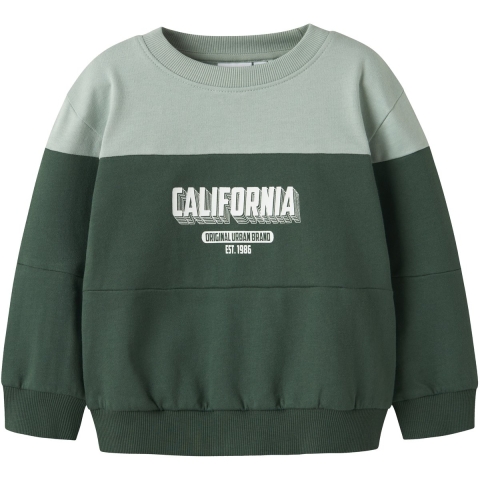 Name It Sweatshirt - NmmVemil - Garden Topiary/California Cloud - Name It - 2 jaar (92) - Sweatshirt