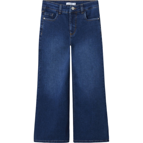 Name It Jeans - Noos - Breed - Dark Blue Denim - Name It - 7 jaar (122) - Jeans