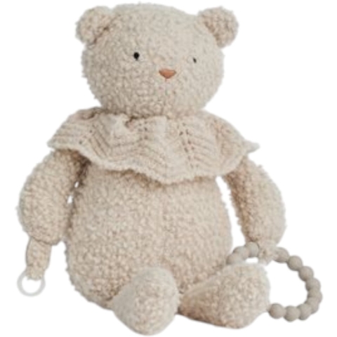Smallstuff Activiteit Knuffel - Wol - 35 cm - Nature - Smallstuff - OneSize - Knuffel