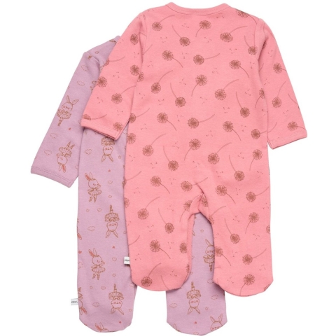 Pippi Baby Boxpakjes - Pyjamapak - 2-pack - Dusty Rose - Pippi Baby - 56 - Boxpak