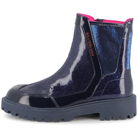 Billieblush Laarzen - Navy m. Glitter - Billieblush - 36 - Laarzen