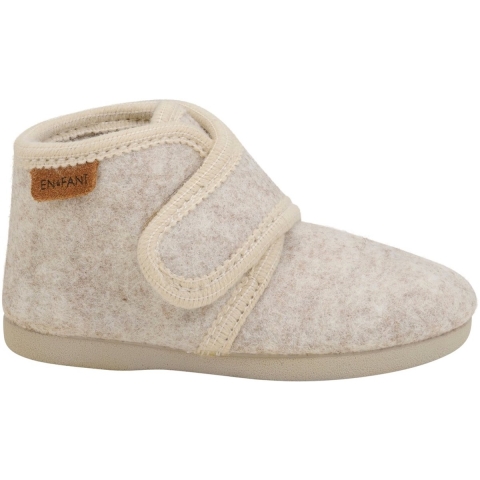 En Fant Pantoffels - Wol - Zandmelange - En Fant - 27 - Pantoffels