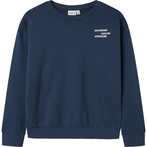 Name It Sweatshirt - NkmOrville - Insignia Blue - Name It - 9-10 jaar (134-140) - Sweatshirt