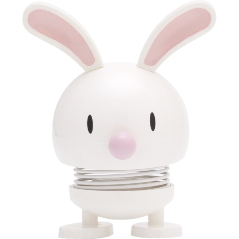 Hoptimist Baby Bunny - 9 cm - Wit - Hoptimist - OneSize - Decoratief figuur