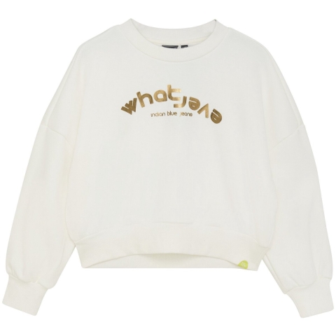 Indian Blue Jeans Sweatshirt - Cloud m. Koper - Indian Blue Jeans - 10 jaar (140) - Sweatshirt