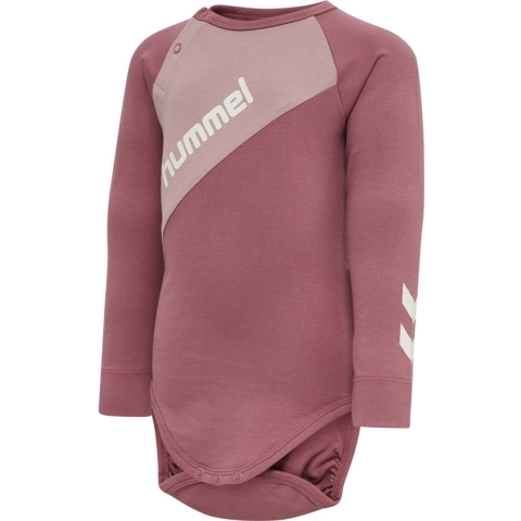 Hummel Romper l/s - hmlSeoul - Deco Rose - Hummel - 2 jaar (92) - Romper L/S