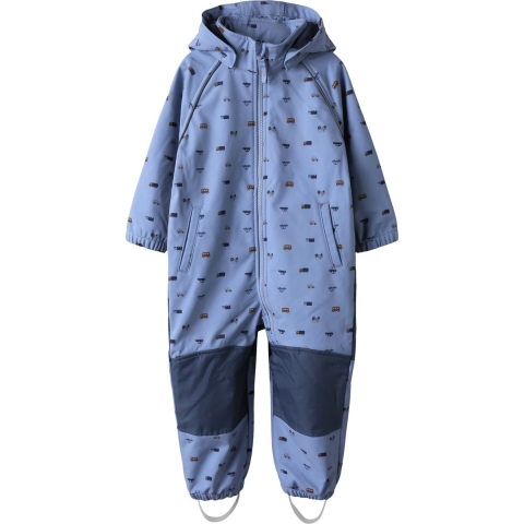 Name It Softshellpak m. Fleece - Noos - NmmAlfa08 - Infinity/C - Name It - 6 jaar (116) - Softshell