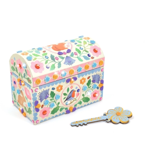 Djeco Kist DIY - Mini Boites - Precious Treasure - Djeco - OneSize - Creatieve Speelset