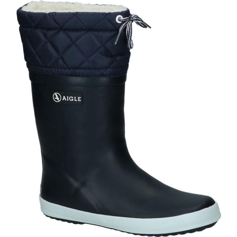 Aigle Thermolaarzen - Giboulee 2 - Navy/Wit - Aigle - 31 - Regenlaarzen