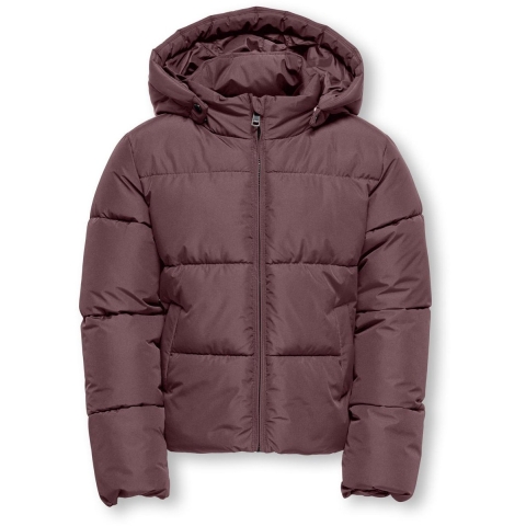 Kids Only Gevoerde Jas - KogJuta - Rose Brown - Kids Only - 12 jaar (152) - Donsjassen