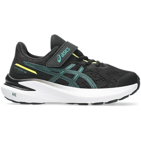 Asics Schoenen - GT-1000 13 PS - Black/Jasper Green - Asics - 33 - Schoenen