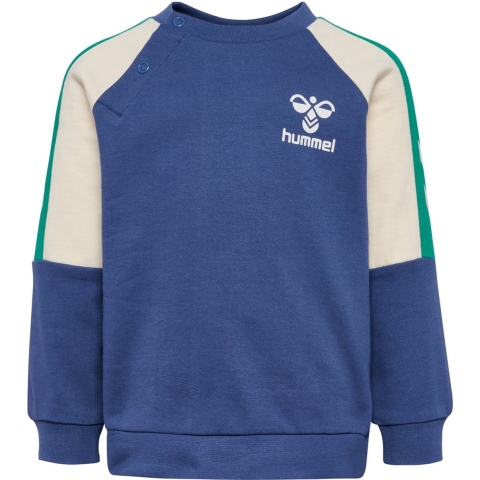 Hummel Sweatshirt - hmlSkylan - Waar Navy - Hummel - 74 - Sweatshirt