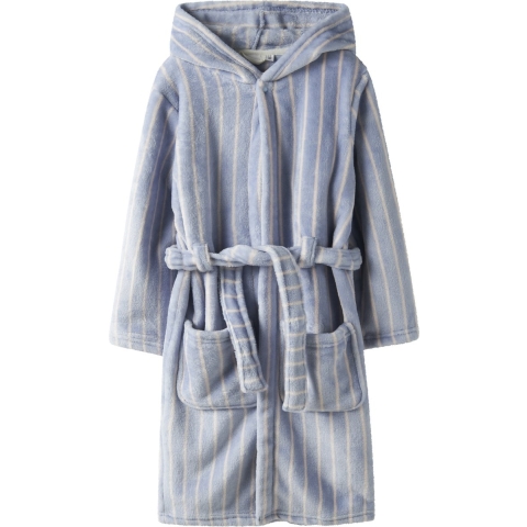 Name It Badjas - Fluweel - NkfRose - Kentucky Blue - Name It - 11-12 jaar (146-152) - Badjas