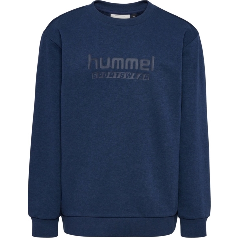 Hummel Sweatshirt - hmlJR-basis - Dress Blues - Hummel - 9-10 jaar (134-140) - Sweatshirt