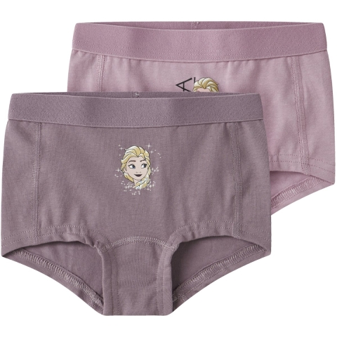 Name It Hipsters - 2-pack - Frozen - NmfAplaja - Paars/Roze - Name It - 4 jaar (104) - Hipsters